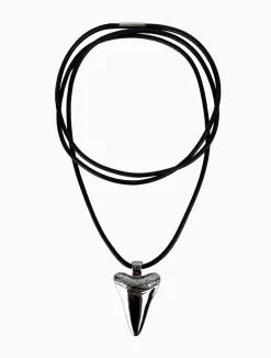 Amity Shark Necklace - Silver