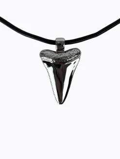 Amity Shark Necklace - Silver