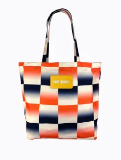Baesique Tote - Checker Print