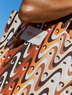 Baesique Tote - Squiggle Print
