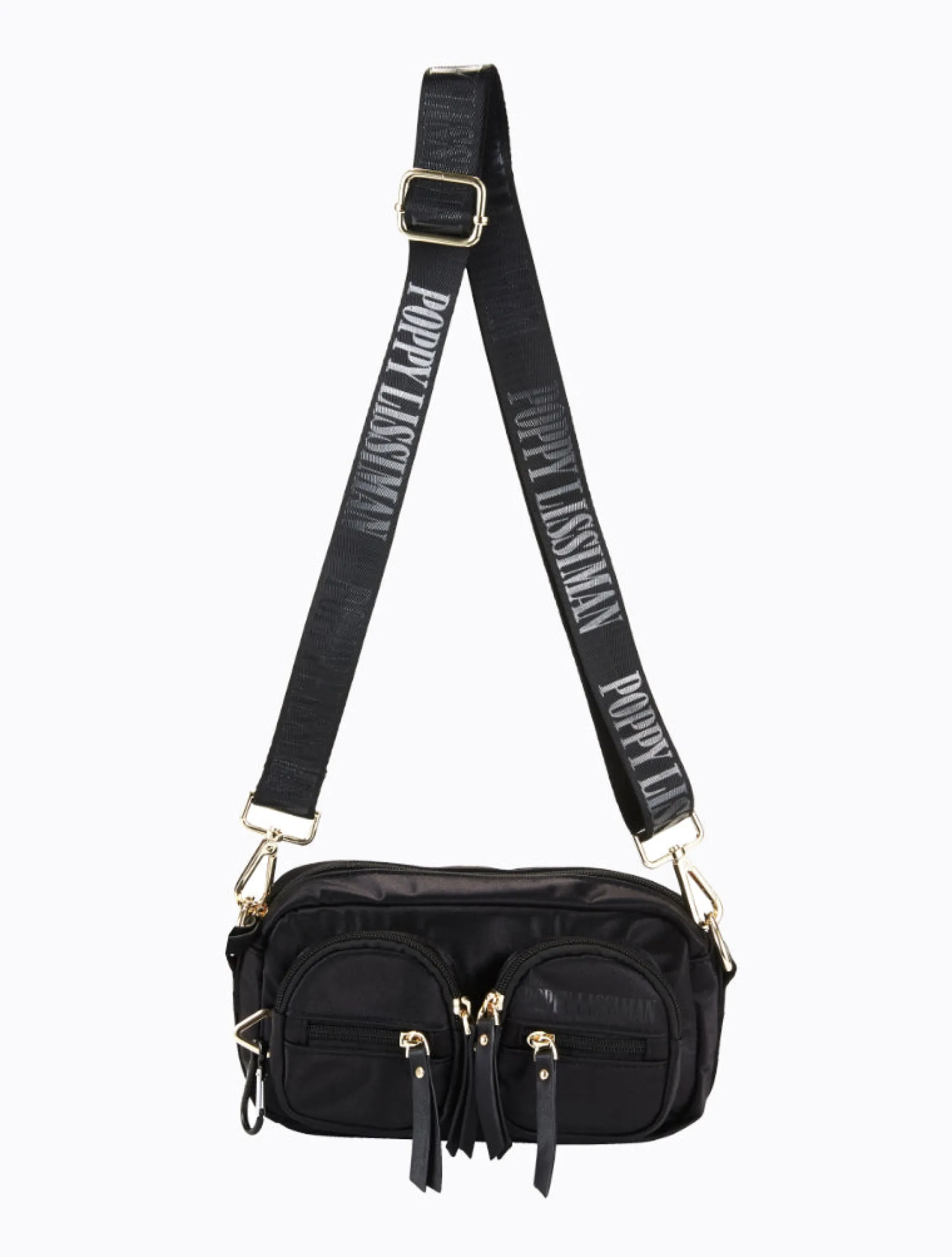 Bobby Bag - Black Satin