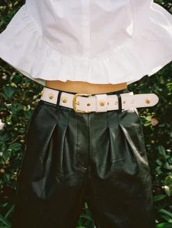 Bronte Belt - Blanc