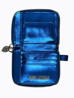 Croc Wallet - Electric Blue