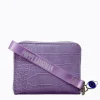 Croc Wallet - Lilac