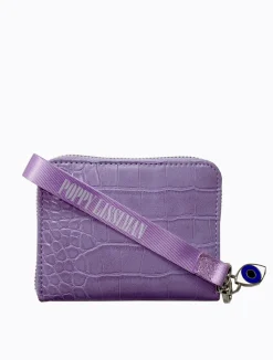 Croc Wallet - Lilac