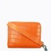 Croc Wallet - Mandarin