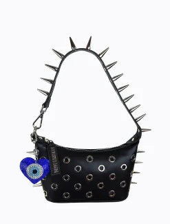 Evil Eye Heart Keychain