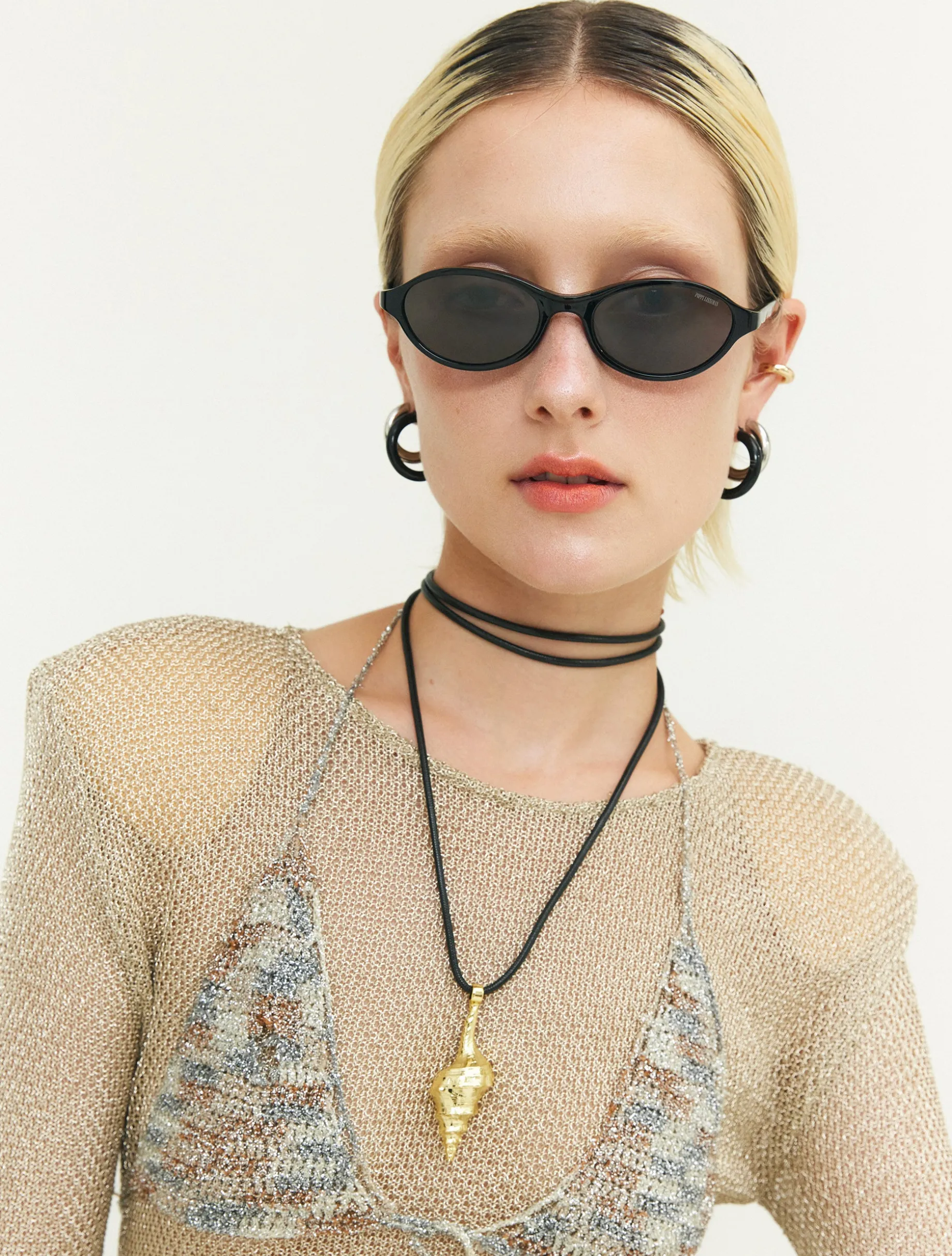 Flicka Shell Necklace - Gold