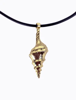 Flicka Shell Necklace - Gold