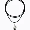 Flicka Shell Necklace - Silver