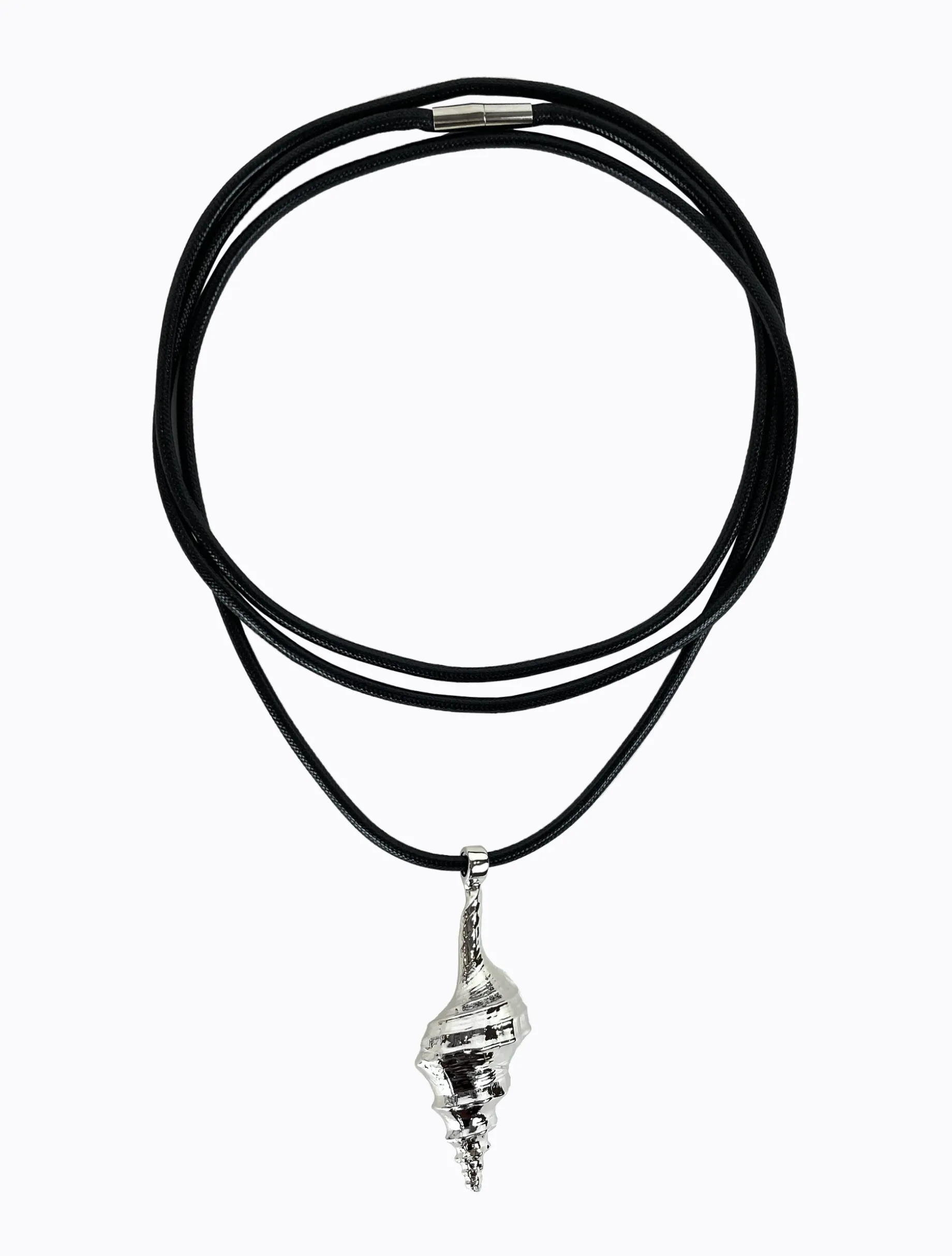 Flicka Shell Necklace - Silver