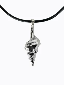 Flicka Shell Necklace - Silver