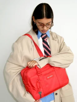 Koko Laptop Bag - Cherry / Smog