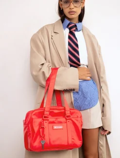 Koko Laptop Bag - Cherry / Smog
