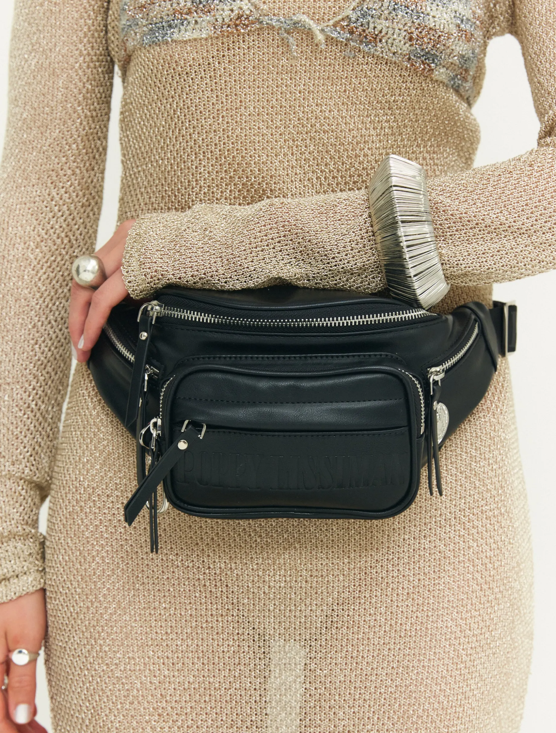 Malibu Faux Leather - Black