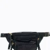 Malibu Waistbag - Black Satin