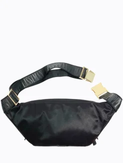 Malibu Waistbag - Black Satin
