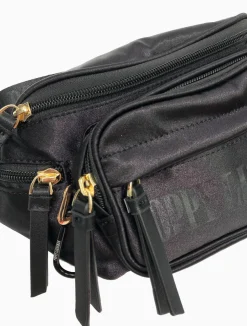 Malibu Waistbag - Black Satin