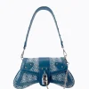 Merlin - Blue Jacquard