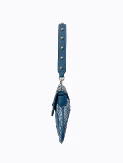 Merlin - Blue Jacquard