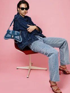 Merlin - Blue Jacquard