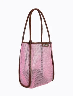 Nana Net Tote - BB Pink / Choc