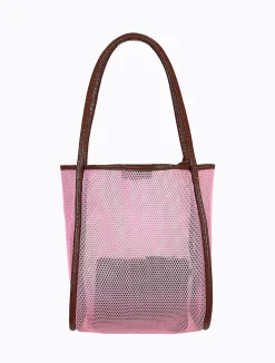 Nana Net Tote - BB Pink / Choc