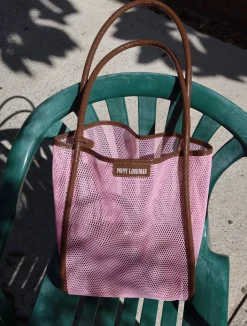 Nana Net Tote - BB Pink / Choc
