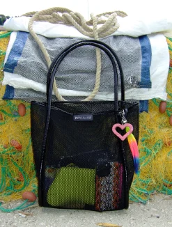 Nana Net Tote - Black