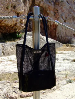 Nana Net Tote - Black