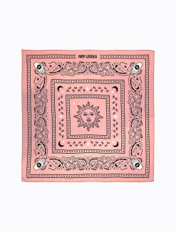Pink Bandana Scarf