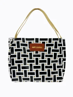 Polanco Tote - Black Weave
