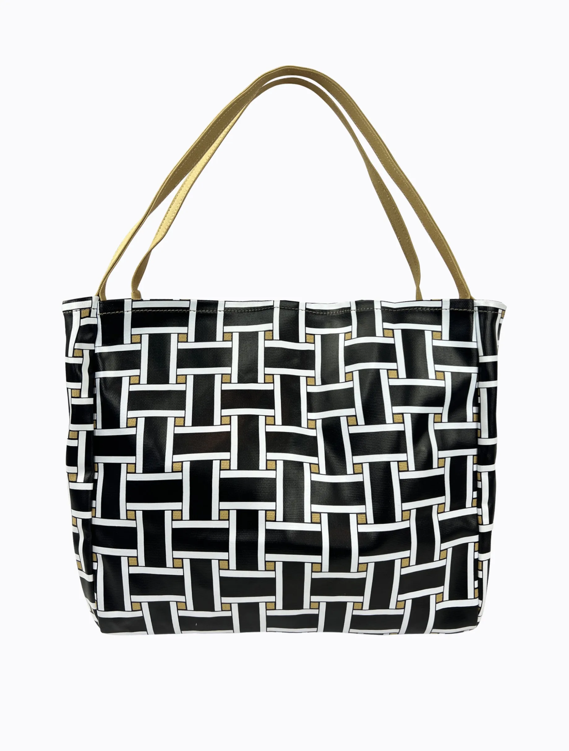 Polanco Tote - Black Weave