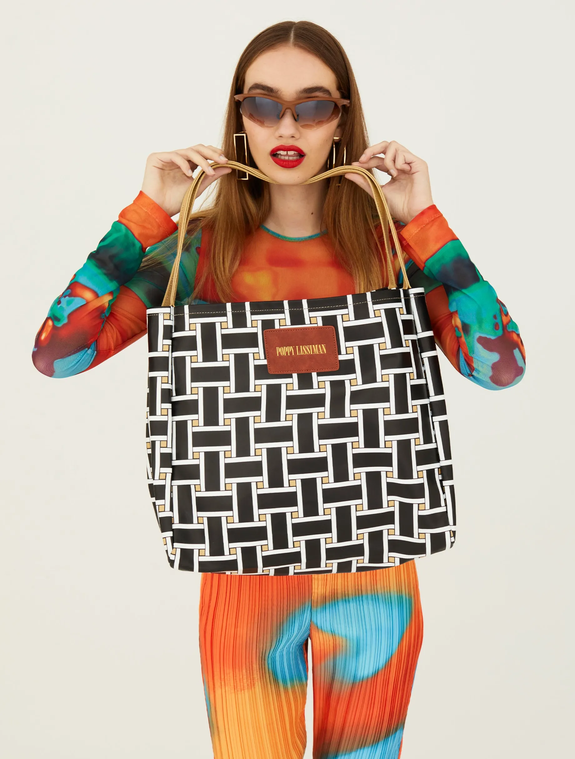 Polanco Tote - Black Weave
