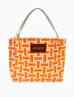 Polanco Tote - Orange Weave