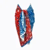 Red Blue Bandana Sarong