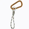 Rope Charm - Blanc / Camel