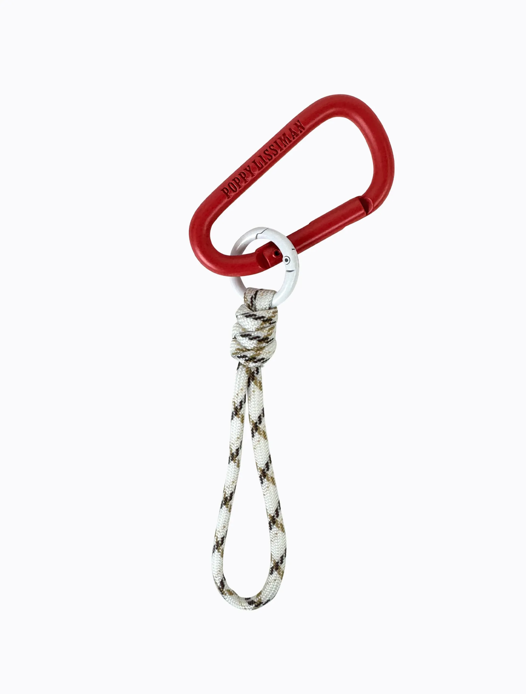 Rope Charm - Blanc / Cherry