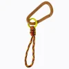Rope Charm - Yellow / Camel