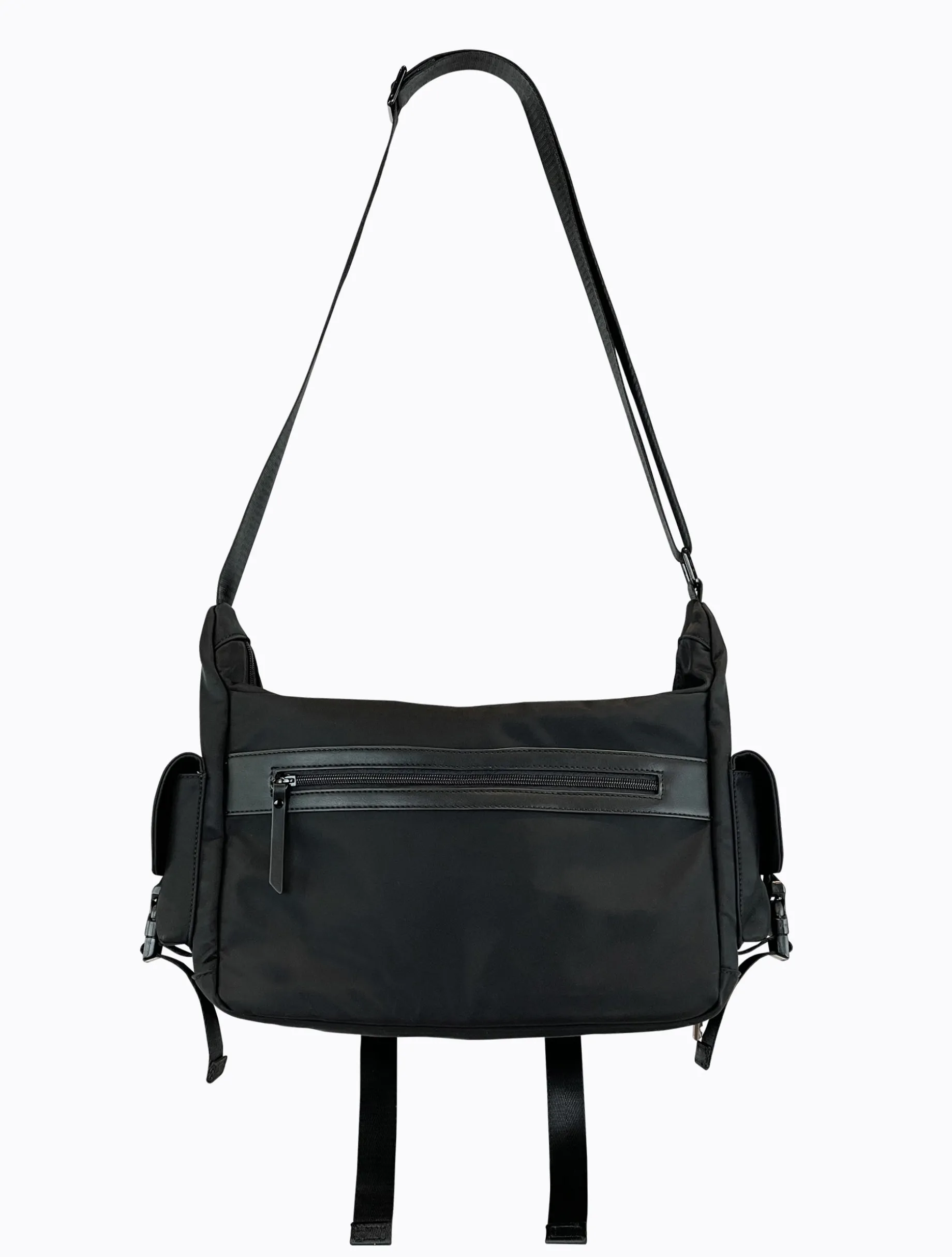 Shingo Laptop Bag - Black / Sky Blue