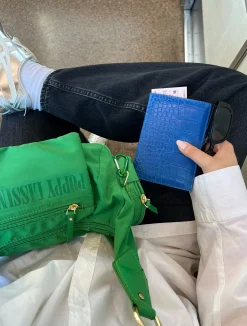 Skip Passport Holder - Electric Blue