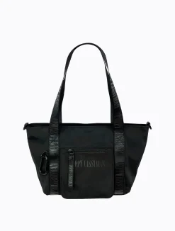 Skutty Flap Small Tote - Black
