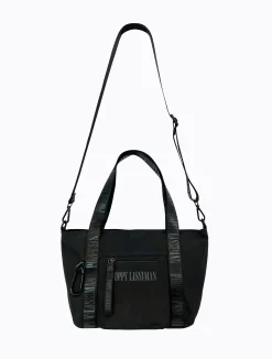 Skutty Flap Small Tote - Black