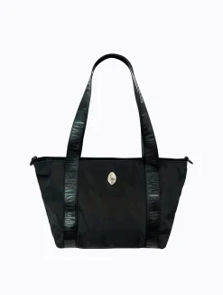 Skutty Flap Small Tote - Black