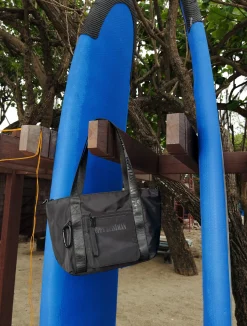 Skutty Flap Small Tote - Black