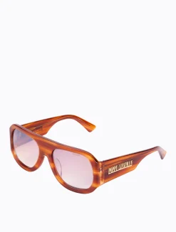 Spruce Aviators - Brushed Torti/Silver