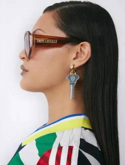Spruce Aviators - Brushed Torti/Silver