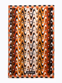 Squiggle Orange Sarong