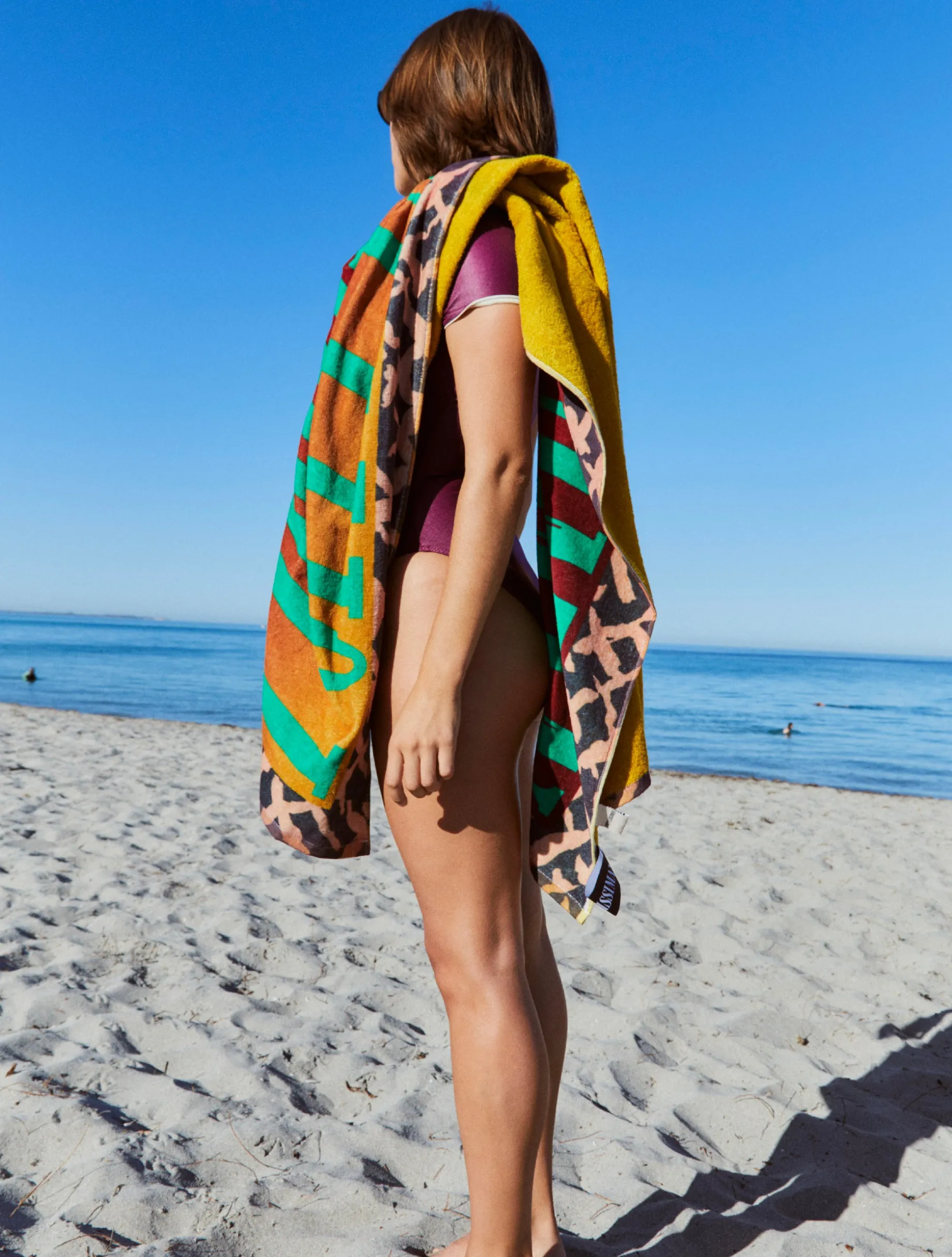 Sunset Velour Towel