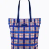 Tarnation Tote - Blue Tartan